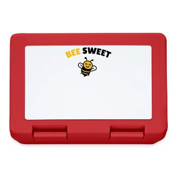 Bee sweet - Brotdose - Rot - Vorne