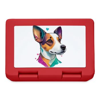 Jack Russell Terrier Dog Dog Lover Design - Lunchbox - red - Front