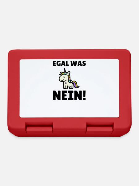 Egal was - NEIN! - Brotdose - Rot