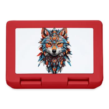 Fox Spirit Power animal of the Indians - Lunchbox - red - Front