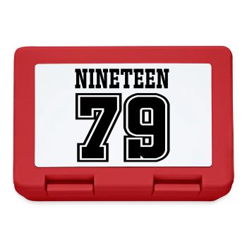 1979 - Lunchbox - red - Front