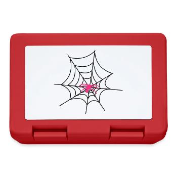 2541614 12357668 spinne - Boîte à goûter - rouge - Devant