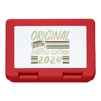 Vintage 2024 Retro Birthday Gift 2024 - Lunchbox - red - Front