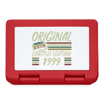 Vintage 1999 Retro 1999 Birthday Gift - Lunchbox - red - Front