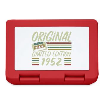 Vintage 1952 Retro 1952 Birthday Gift - Lunchbox - red - Front