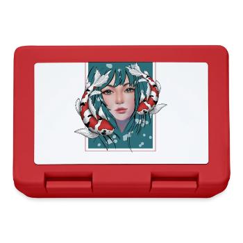 Anime Koi - Boîte à goûter - rouge - Devant