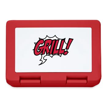 grilling - Lunchbox - red - Front