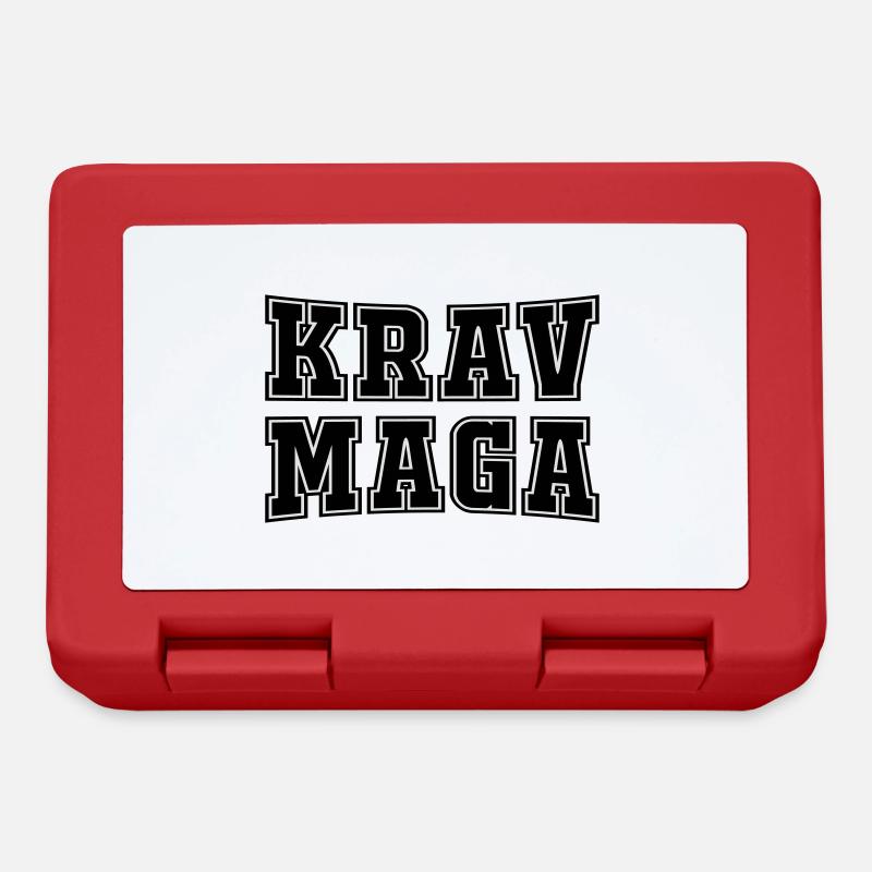 Krav Maga - Brotdose - Rot
