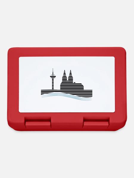 Köln - Brotdose - Rot