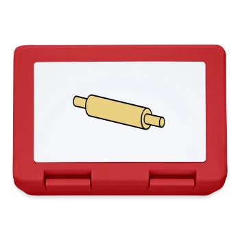 rolling pin - Lunchbox - red - Front