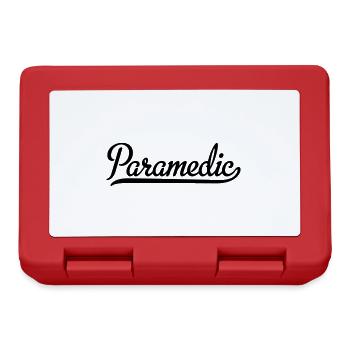 paramedic - Lunchbox - red - Front
