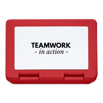 teamwork - Brotdose - Rot - Vorne