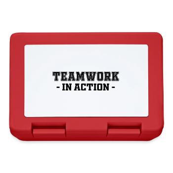 teamworkinaction - Brotdose - Rot - Vorne