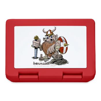DENMARK ACTION COOL VIKING T SHIRTS AND PRODUCTS - Lunchbox - red - Front