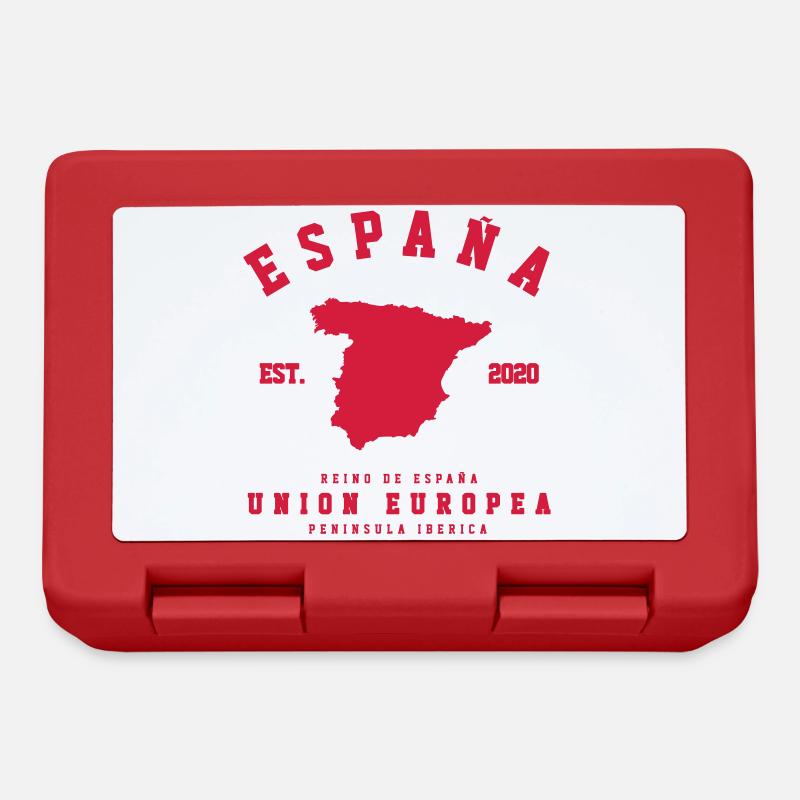 SPANIEN - Brotdose - Rot