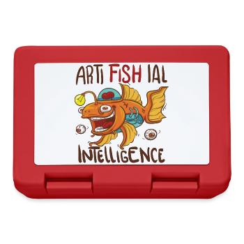 Artificial Intelligence - AI | .AI - Lunchbox - red - Front