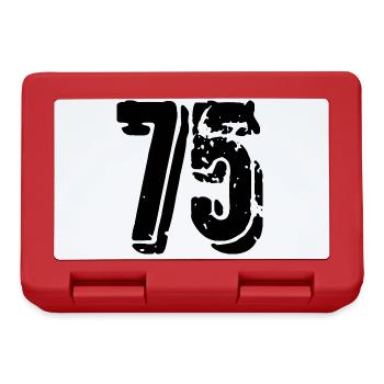 75 number jersey - Lunchbox - red - Front