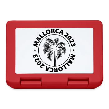 Mallorca 2023 - Lunchbox - red - Front