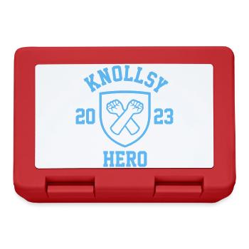 Knollsy-Held 2023 verteidigt Fans in Alkmaar - Brotdose - Rot - Vorne