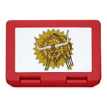 Kaleidoscope Longhorn 2023 12 - Lunchbox - red - Front