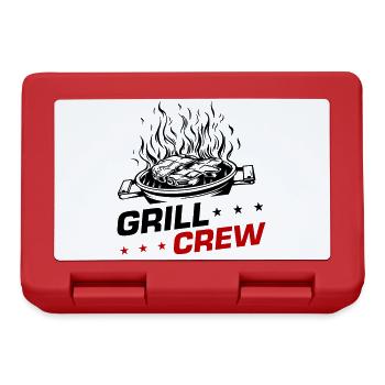 Grill Crew Grilling - Lunchbox - red - Front