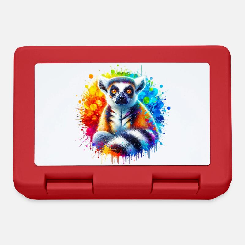 Lemur - Lunchbox - red