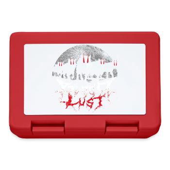 Bloodlust Wolf Pack - Brotdose - Rot - Vorne
