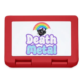 Death metal - Lunchbox - red - Front