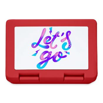 Let’s Go – Neon Power - Brotdose - Rot - Vorne