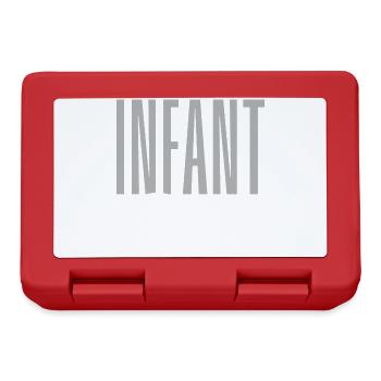 Infant Nurse Squad – Newborn Care NICU RN Team - Lunchbox - red - Front