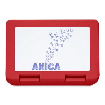 Anica en tant que voile - Boîte à goûter - rouge - Devant