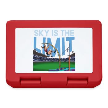 Sky is the Limit: Stabhochsprung - Brotdose - Rot - Vorne