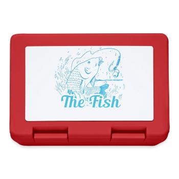 The Fish Whisperer – Funny Angler Saying - Lunchbox - red - Front