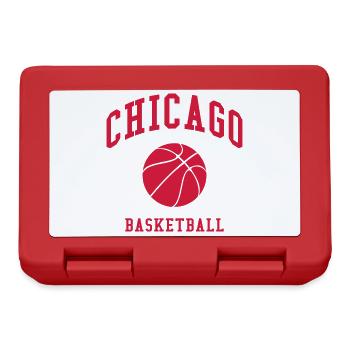 Chicago Basketball - Lunchbox - red - Front