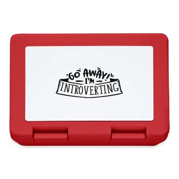 Antisocial - Go away - pos - Lunchbox - red - Front