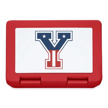 Letter Y USA - Lunchbox - red - Front