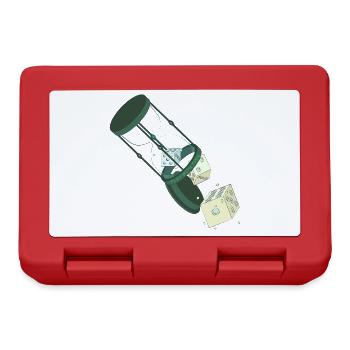 JOUEZ AVEC LE TEMPS - Boîte à goûter - rouge - Devant