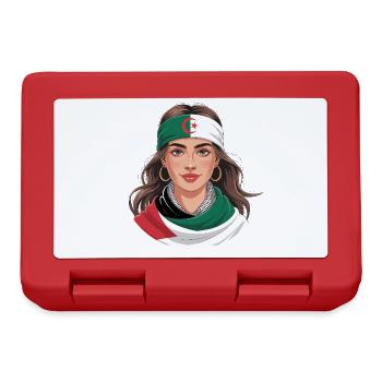 Algerian Algerian Woman Palestine - Lunchbox - red - Front