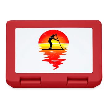 Stand up paddling paddler SUP - Lunchbox - red - Front