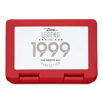 legend since 1999 cadeau anniversaire 23 ans - Boîte à goûter - rouge - Devant