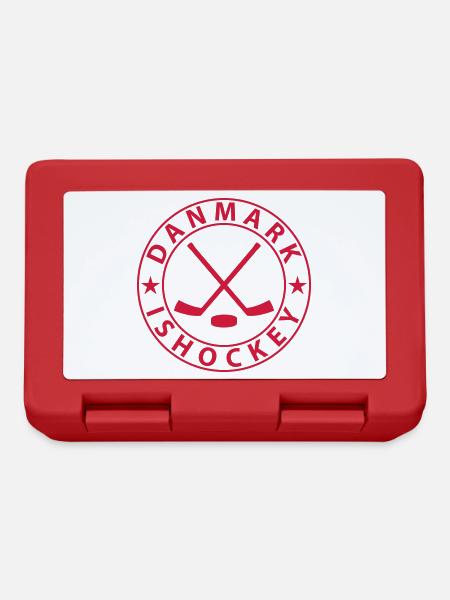 Dänemark Eishockey - Brotdose - Rot