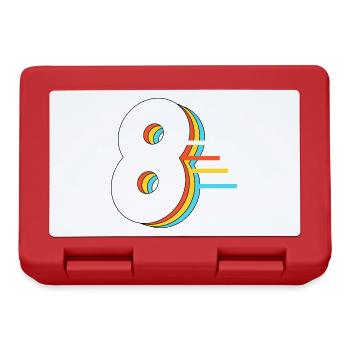 Hippie 8888 - Lunchbox - red - Front