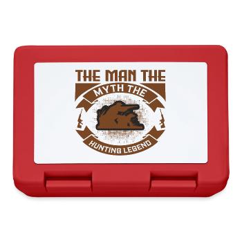 Dad The Man The Myth The Legend - Lunchbox - red - Front
