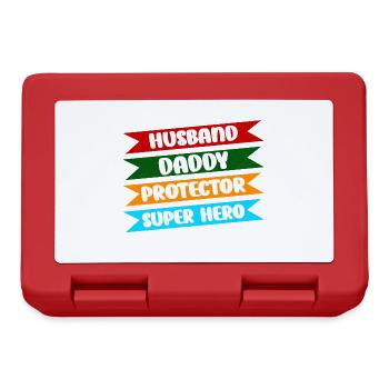 Father's Day Dad Dad Dad Dad Dad Dad - Lunchbox - red - Front