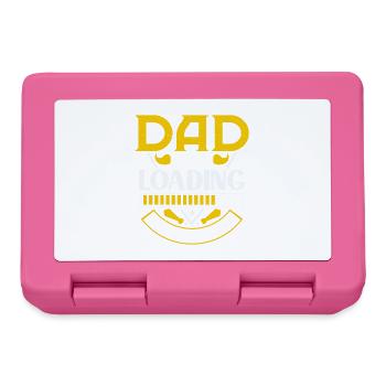 Papa Witz loading Sei Papas Shirt Geschenkidee - Brotdose - Pink - Vorne