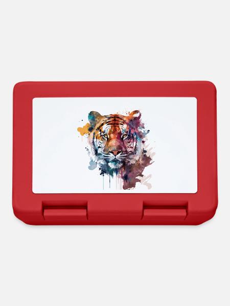 Tiger - Brotdose - Rot