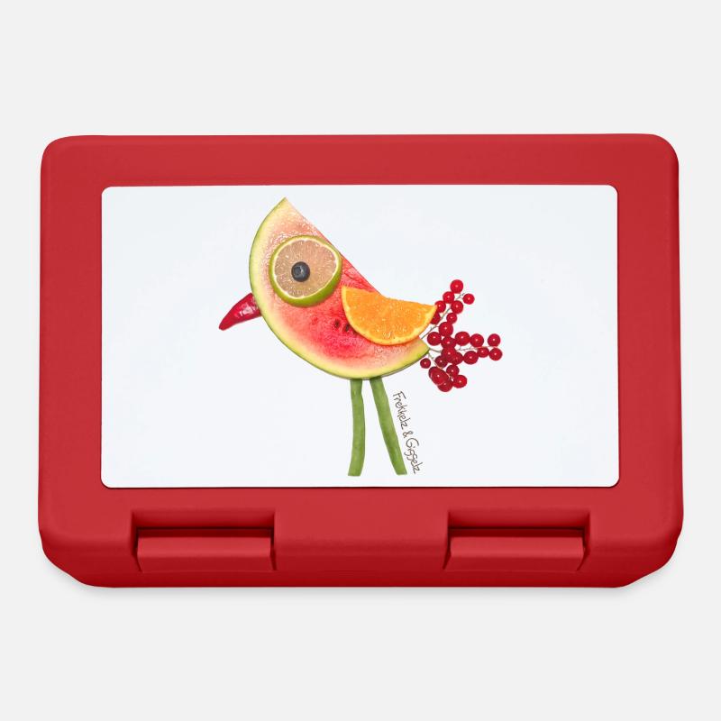 Spaßvogel - Brotdose - Rot