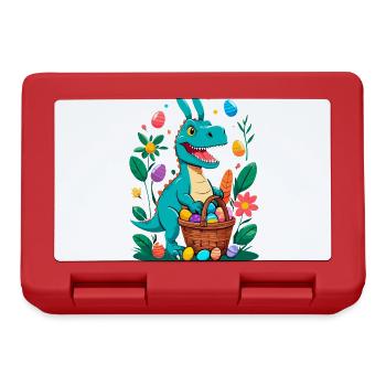 Iconic Easter Dinosaur Dinosaur Easter Bunny - Lunchbox - red - Front
