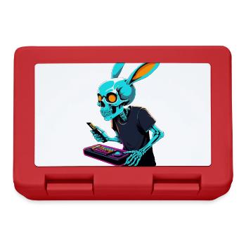 Easter Bunny Gamer Iconic Easter Gaming - Lunchbox - red - Front