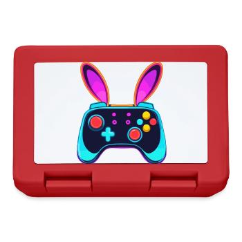 Easter Bunny Gamer & Gaming Streetwear Iconic - Lunchbox - red - Front